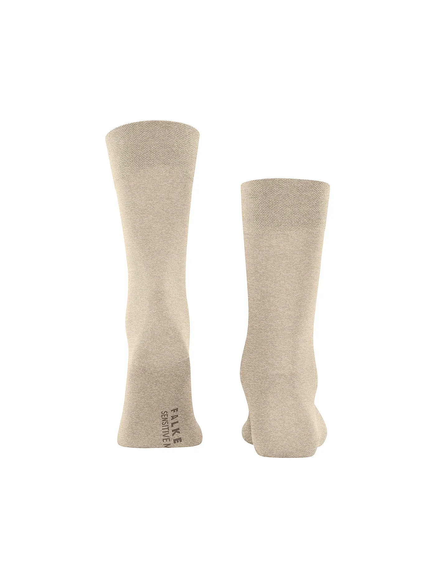 FALKE | Herren Socken Sensitive Malaga pebble mel | beige